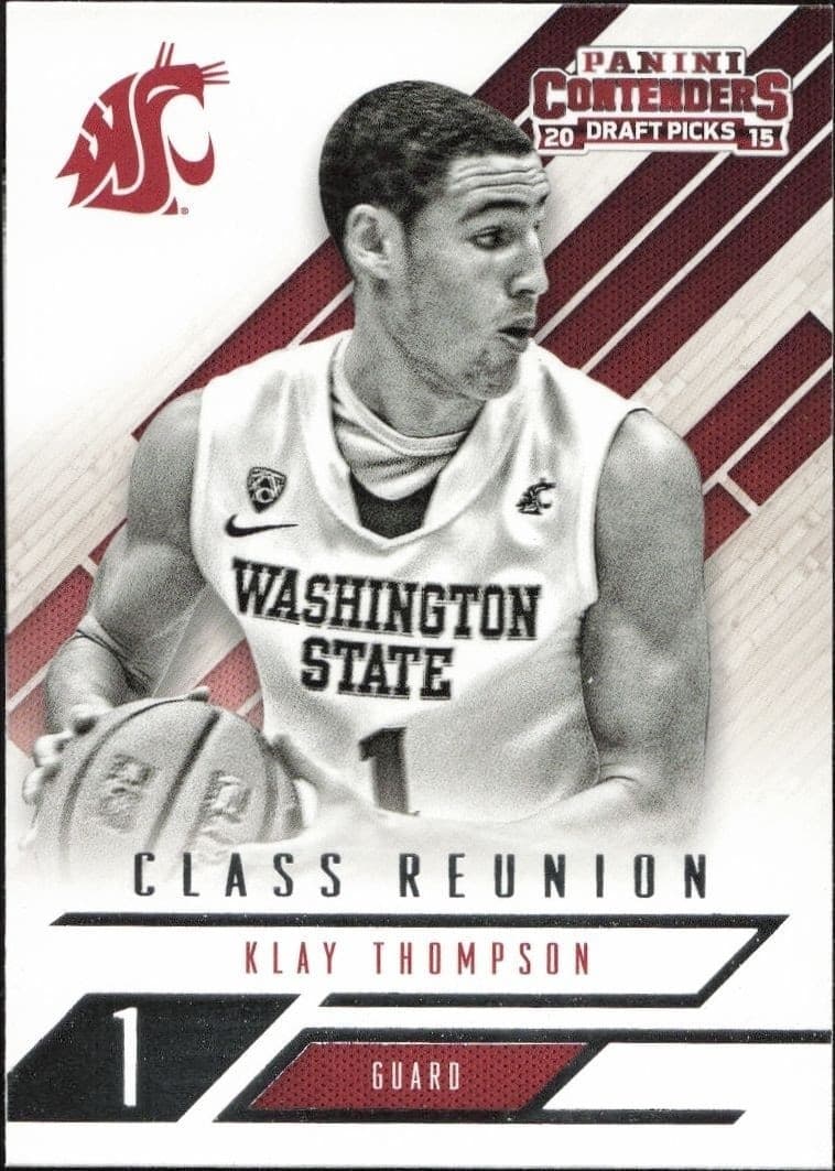 2015-16 Panini Contenders Draft Picks Klay Thompson #17 trading card