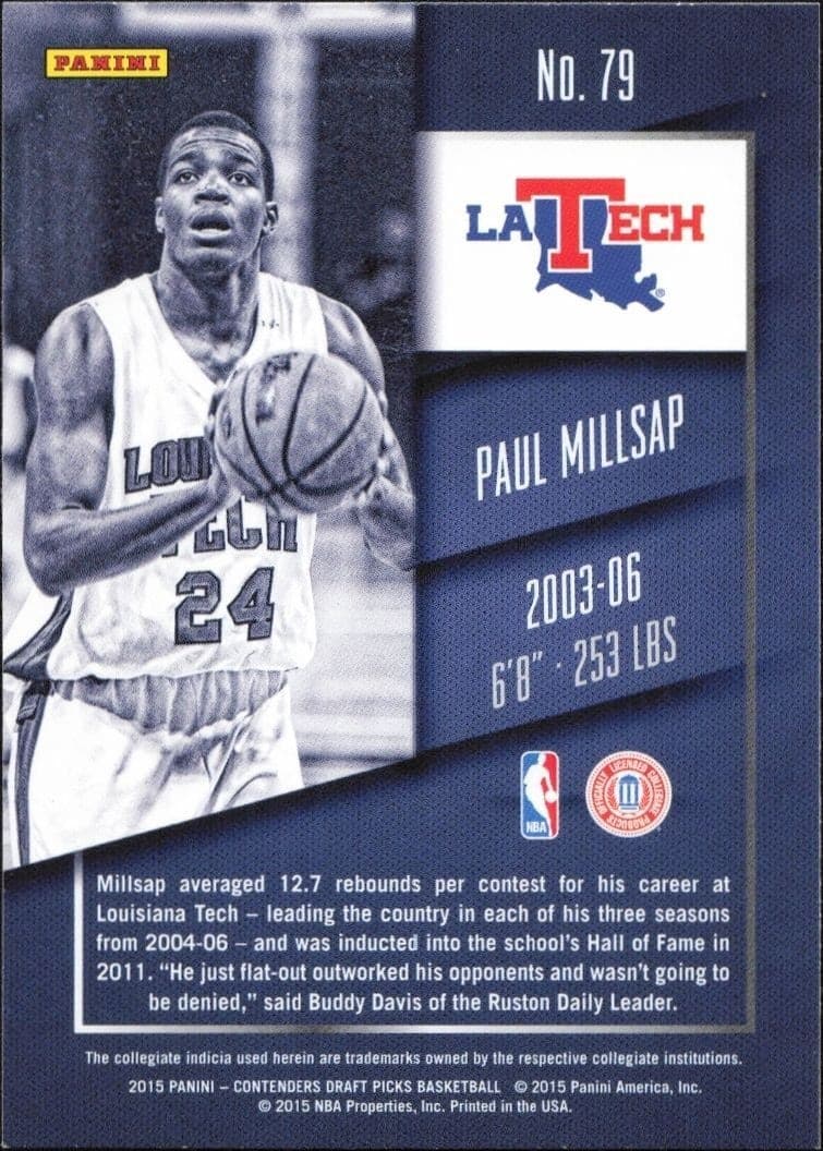 Paul Millsap - Back