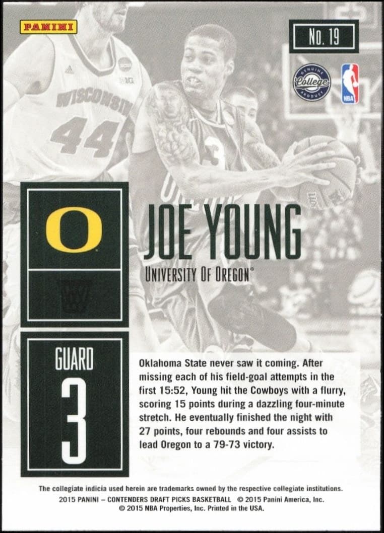 Joe Young - Back