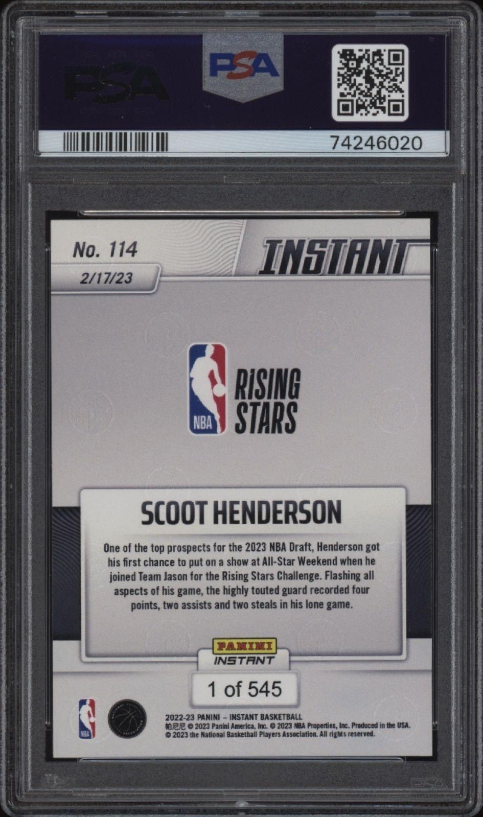 Scoot Henderson - Back