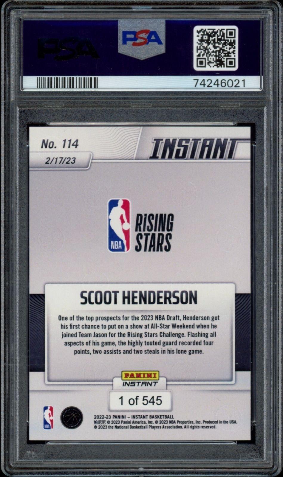 Scoot Henderson - Back