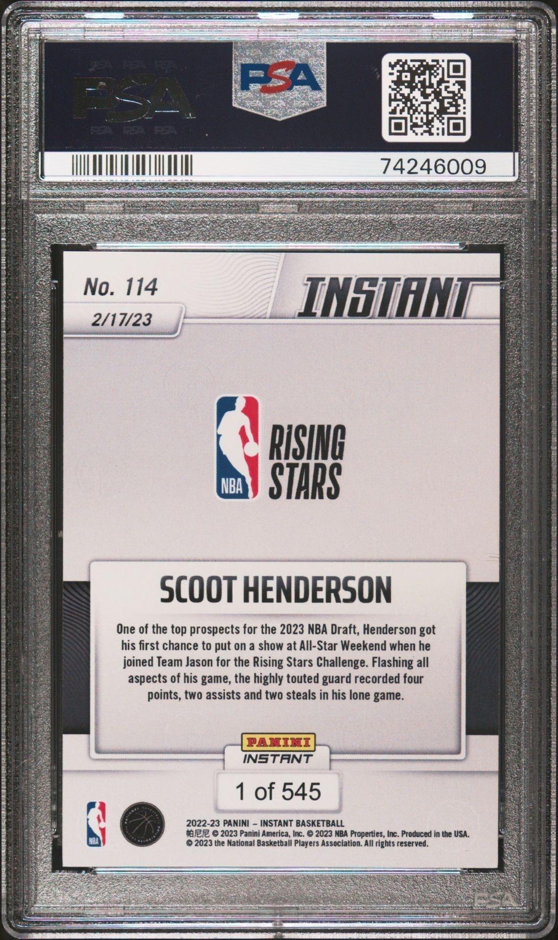 Scoot Henderson - Back