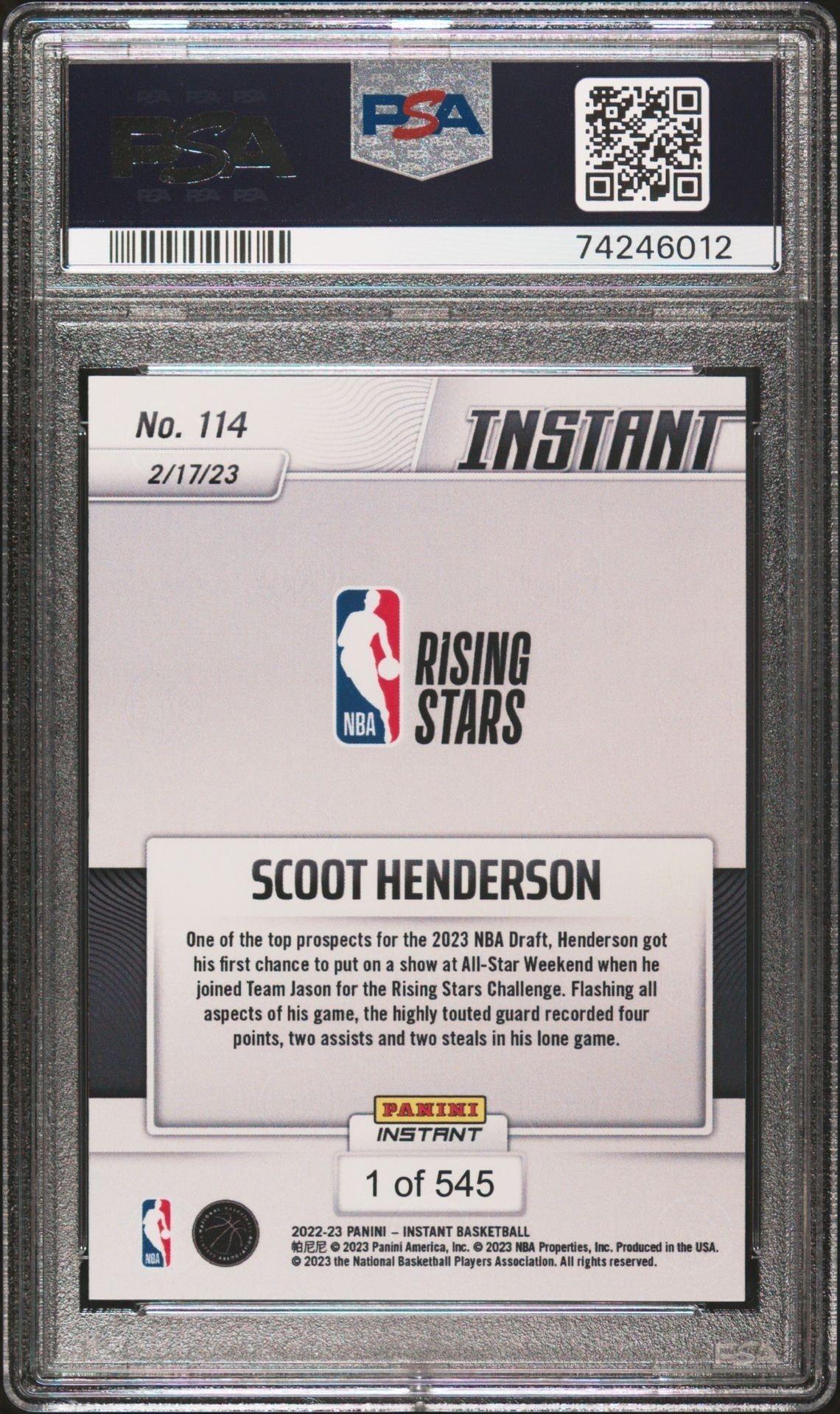 Scoot Henderson - Back