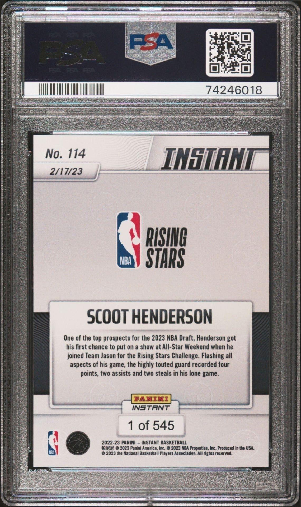 Scoot Henderson - Back