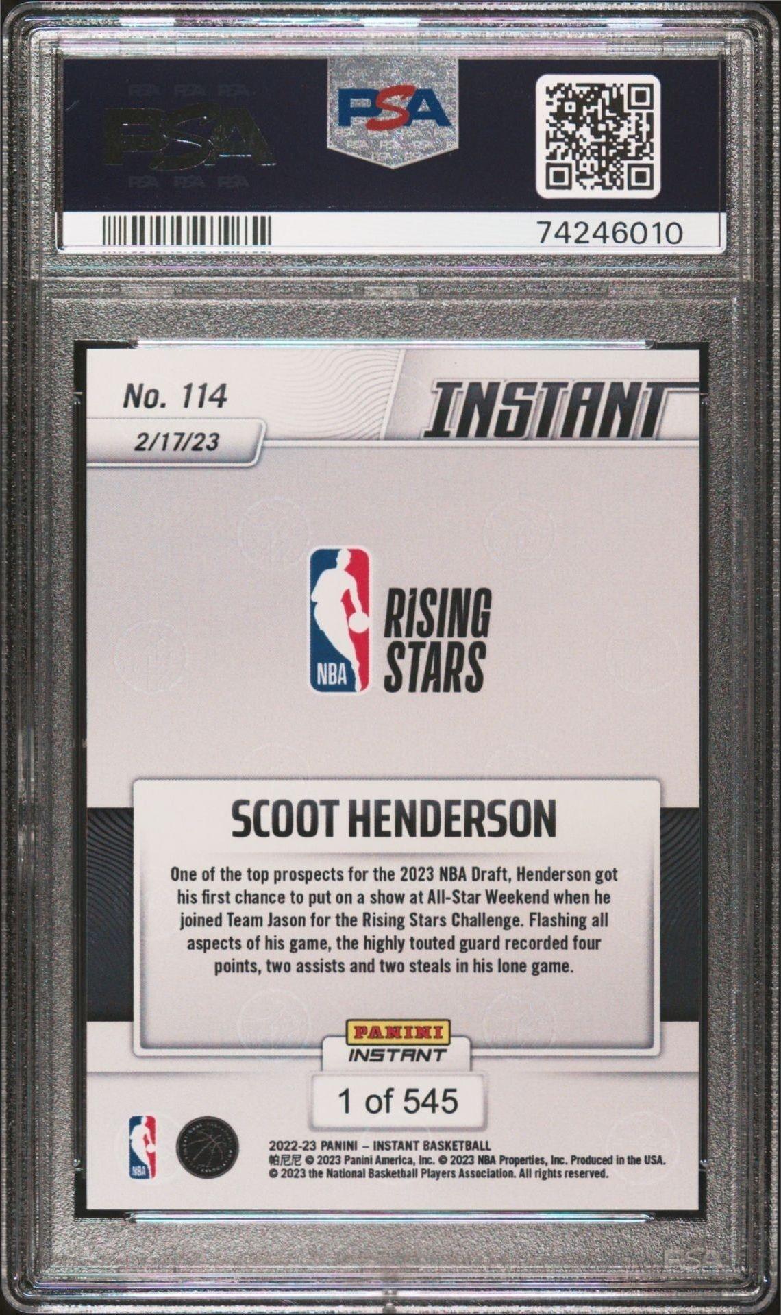 Scoot Henderson - Back