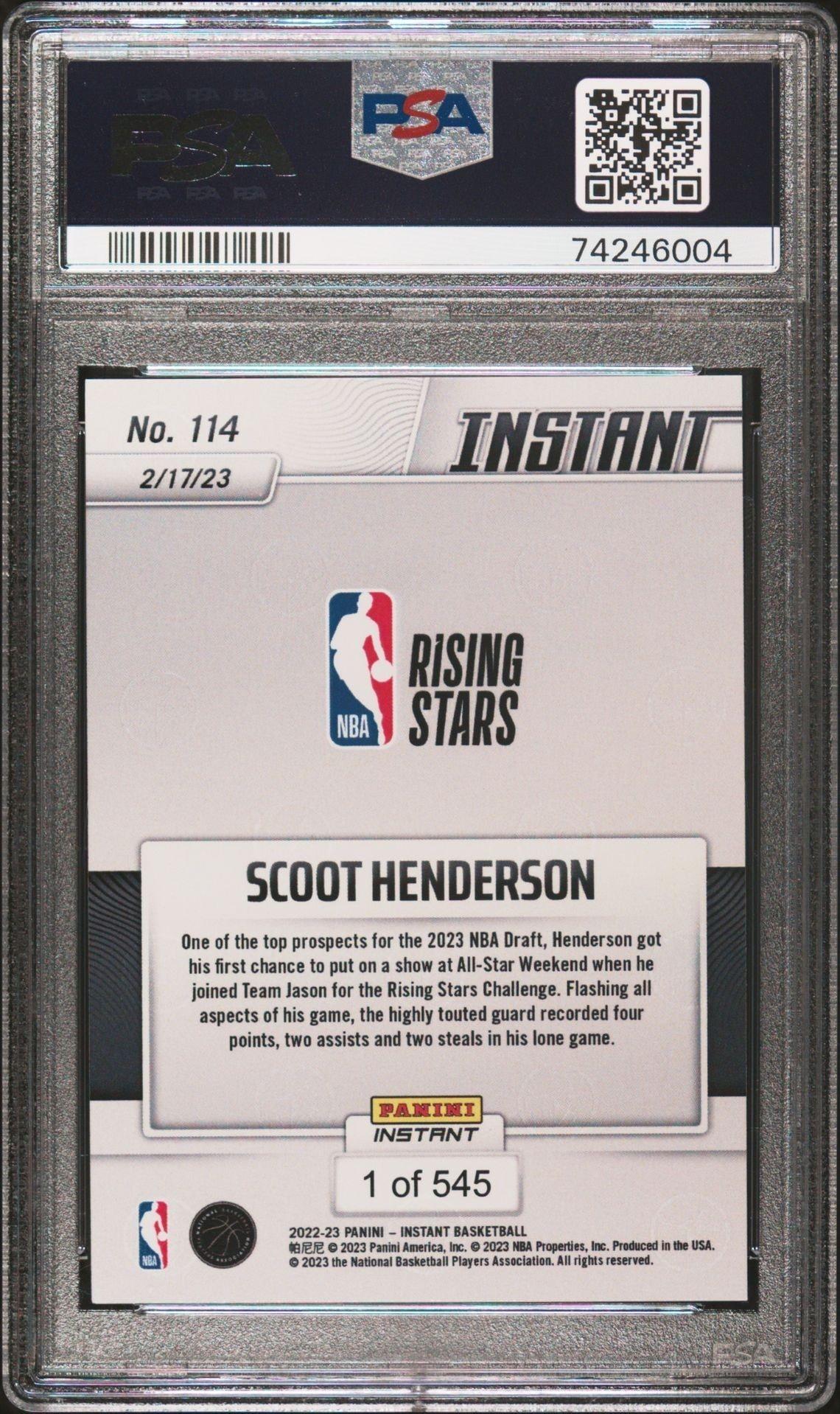Scoot Henderson - Back