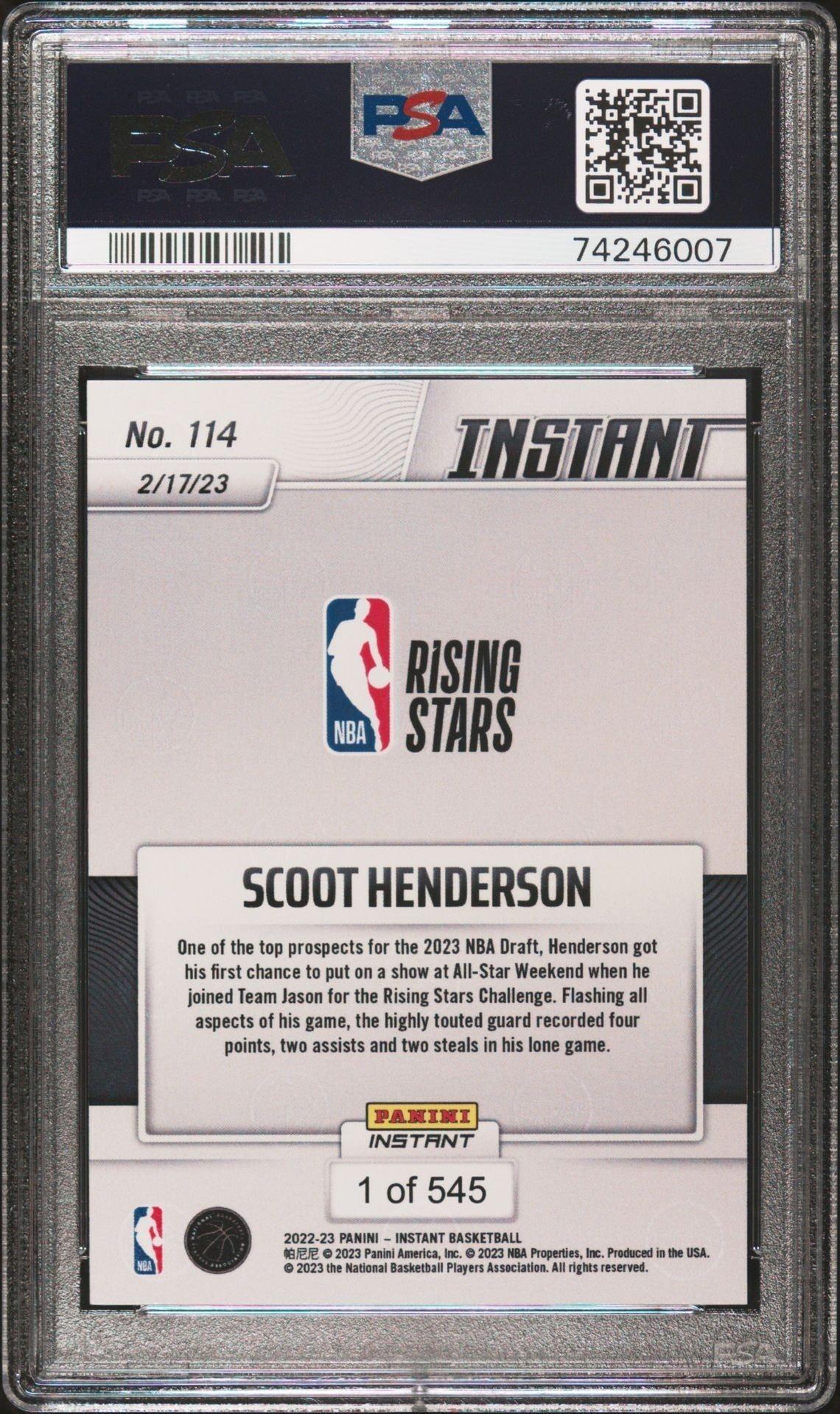 Scoot Henderson - Back