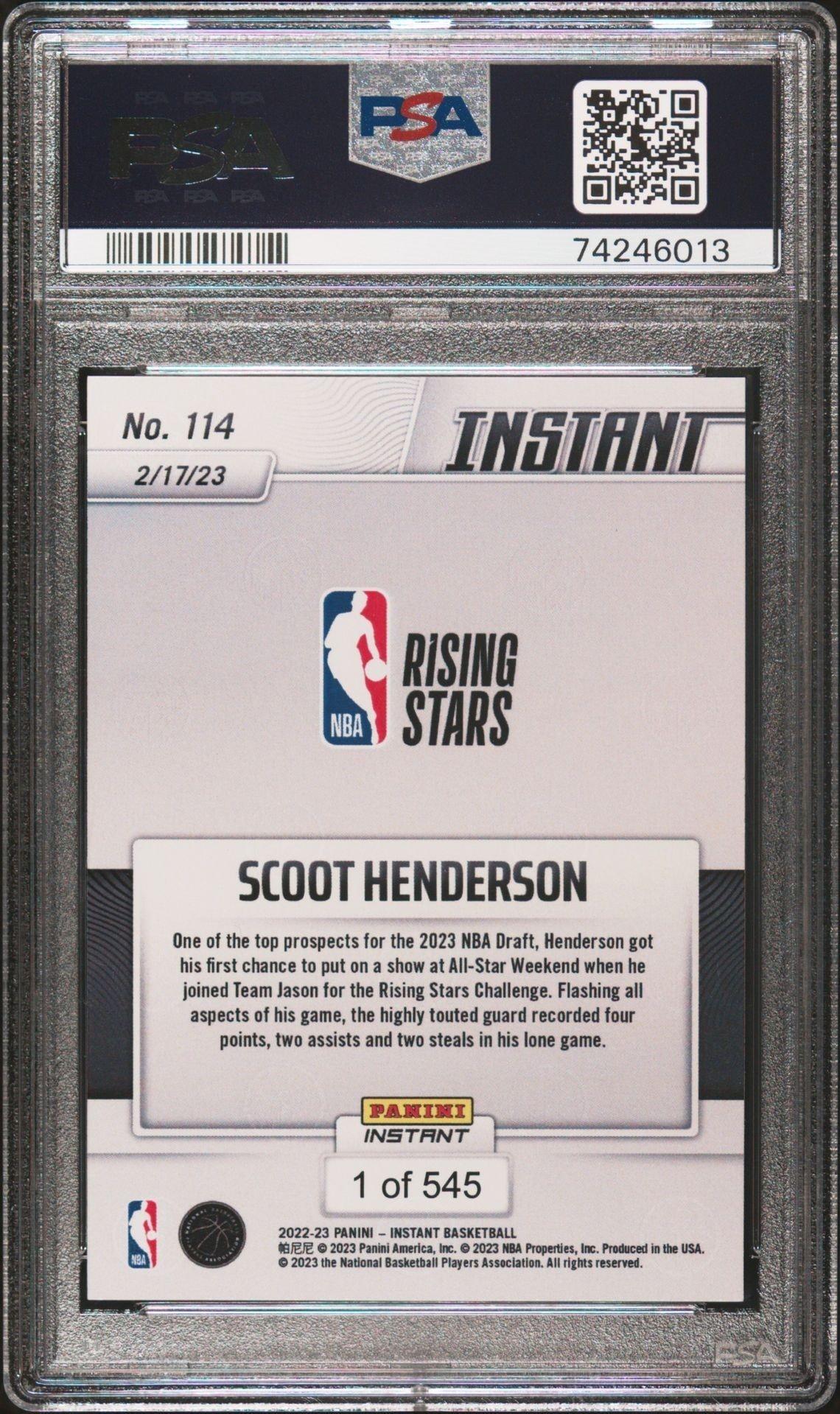 Scoot Henderson - Back
