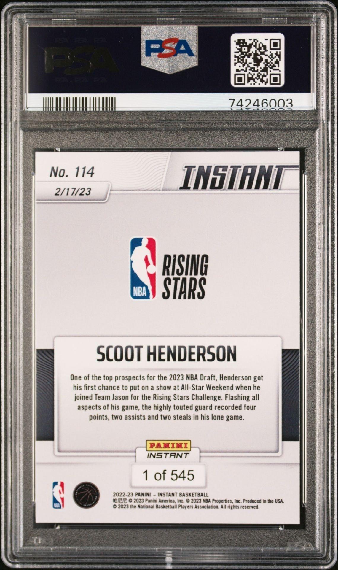 Scoot Henderson - Back