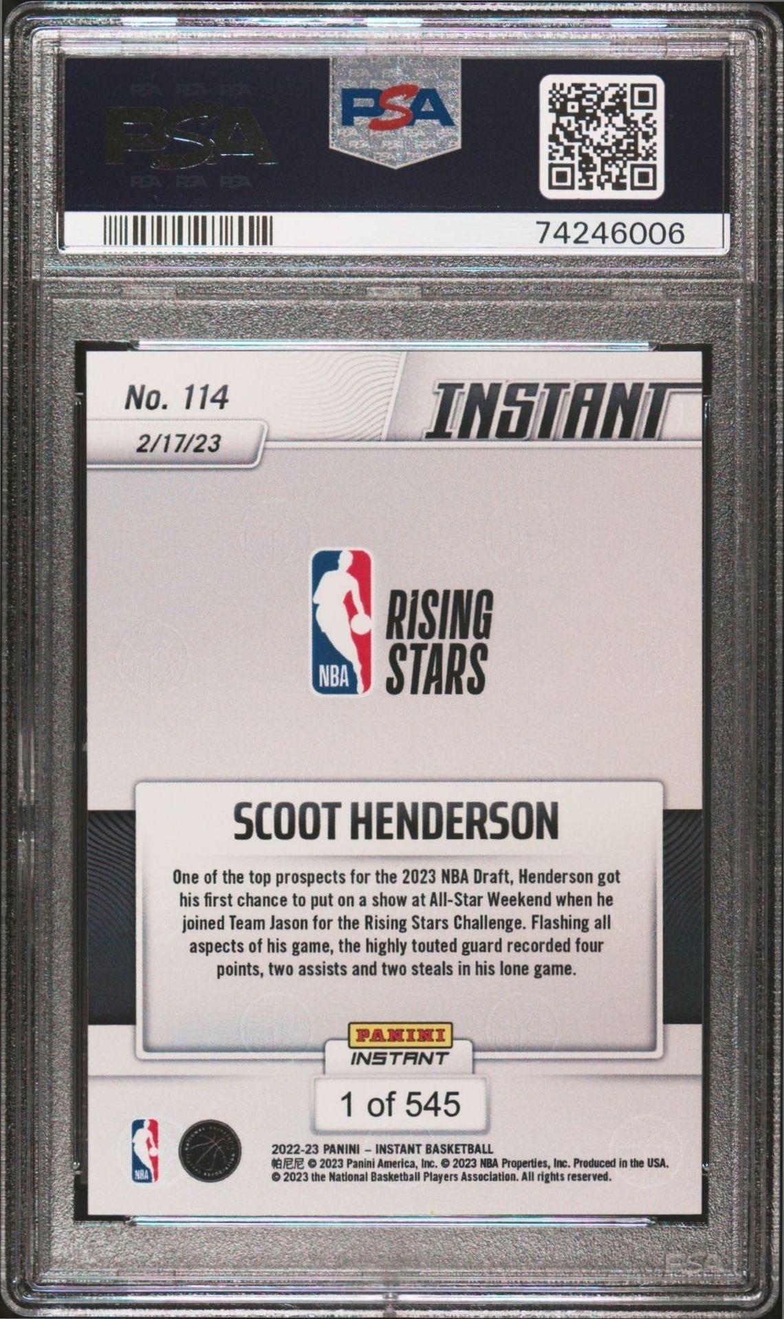 Scoot Henderson - Back