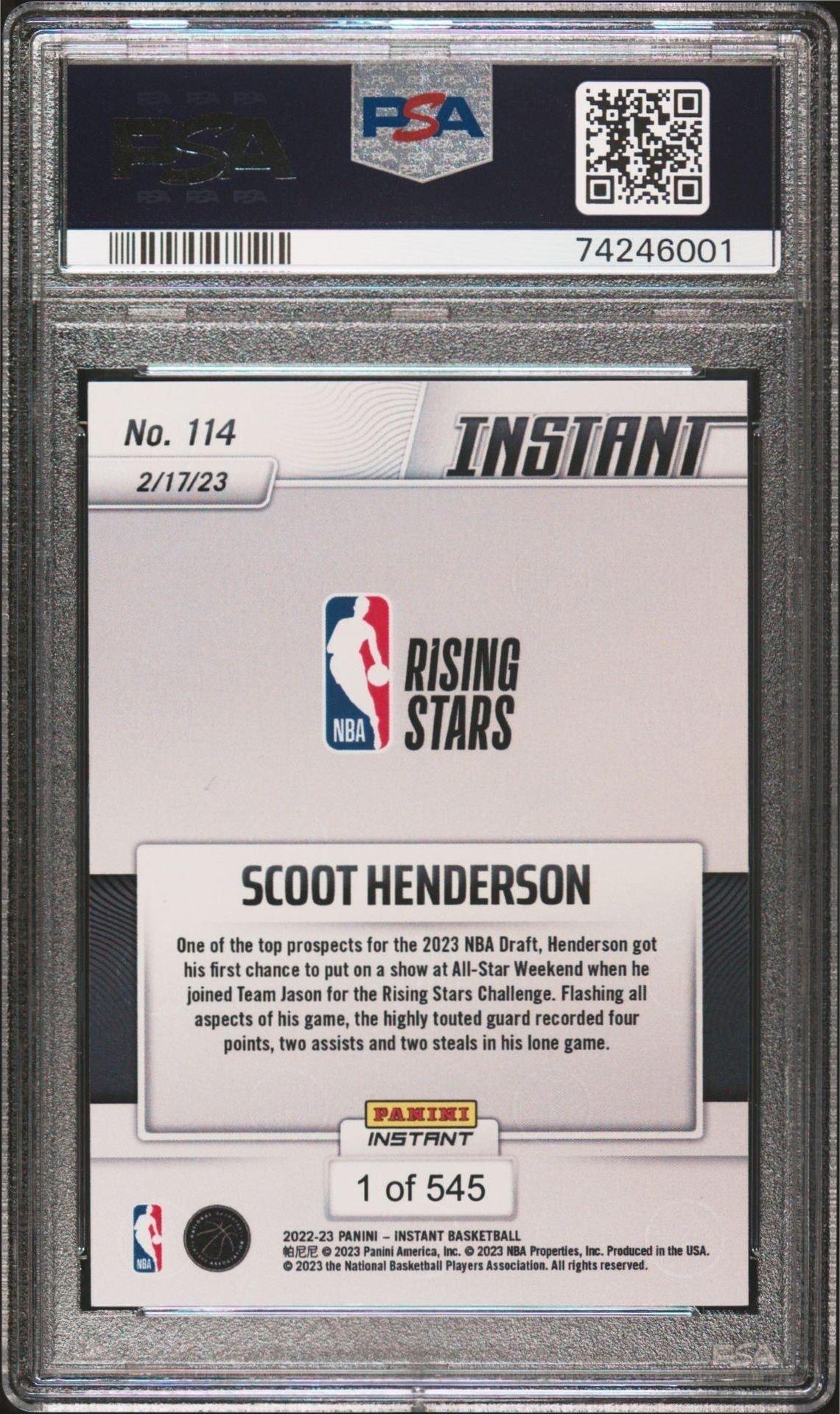 Scoot Henderson - Back