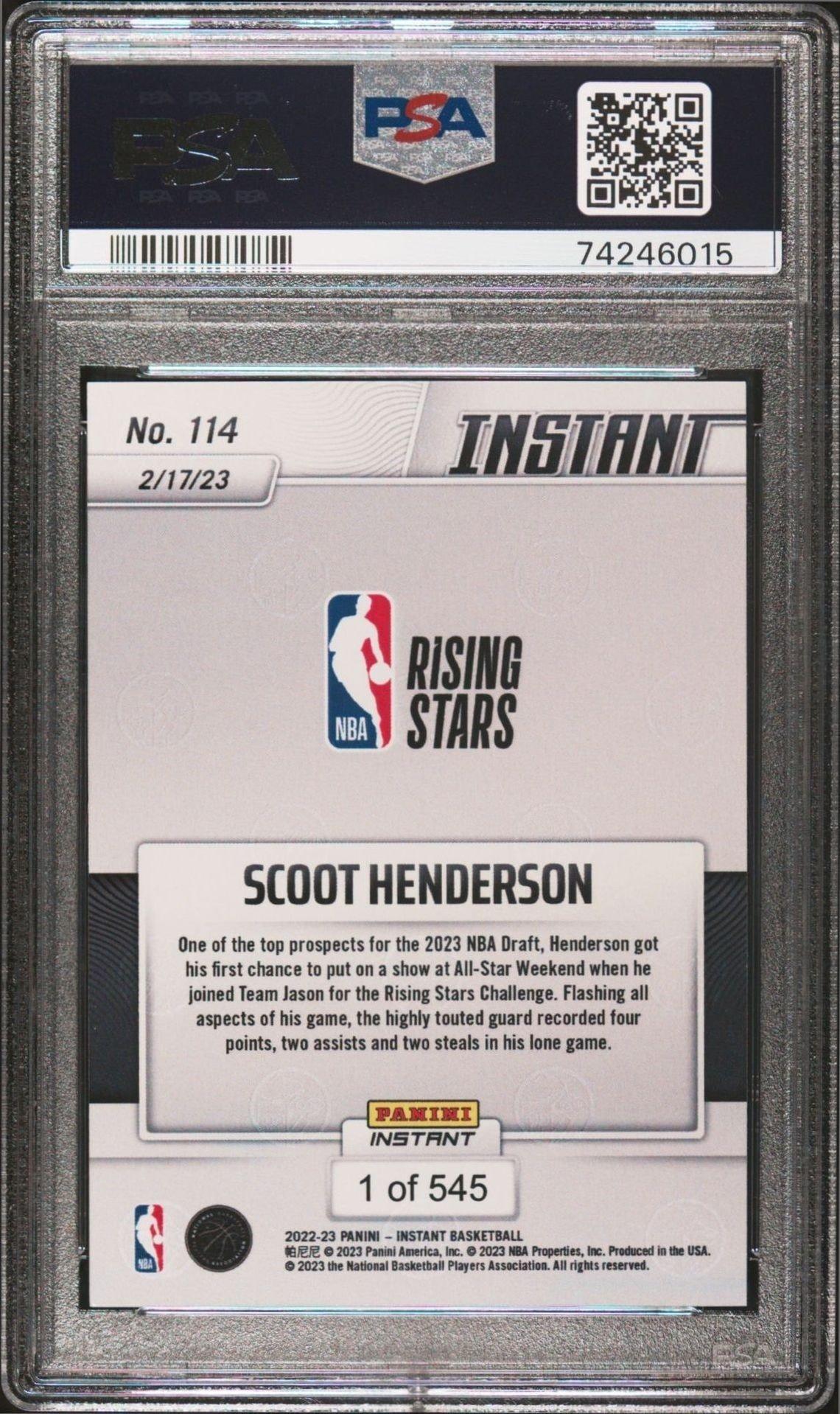 Scoot Henderson - Back