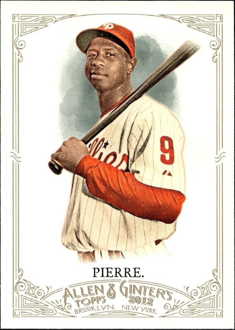 2012 Topps Allen & Ginter Juan Pierre #2 trading card