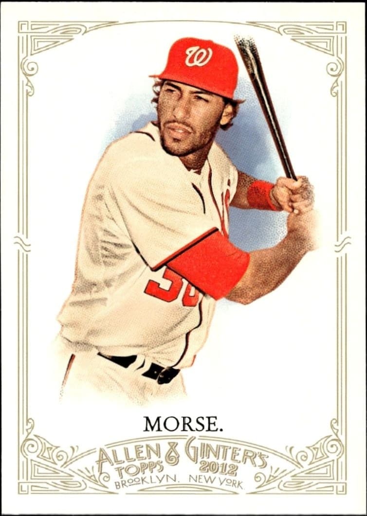 2012 Topps Allen & Ginter Mike Morse #135 trading card