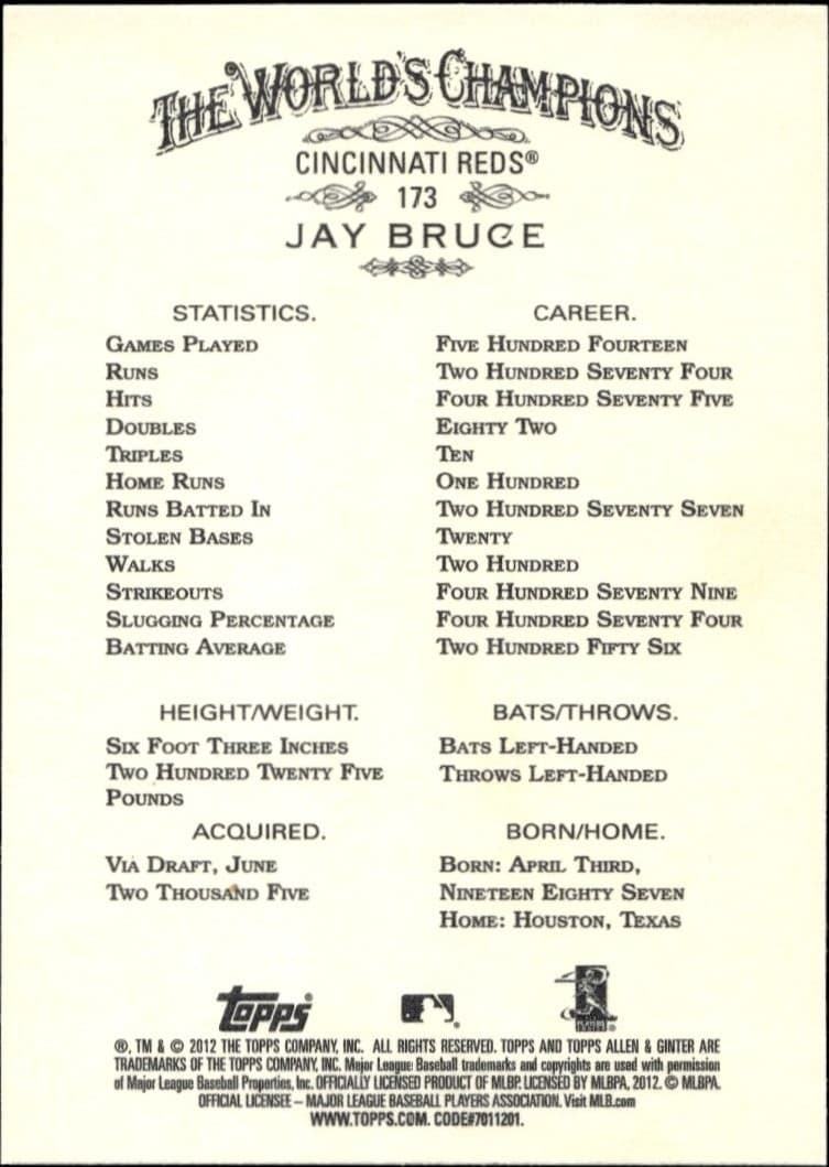 Jay Bruce - Back