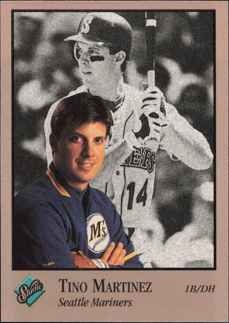 1992 Leaf Studio Tino Martinez #236 trading card