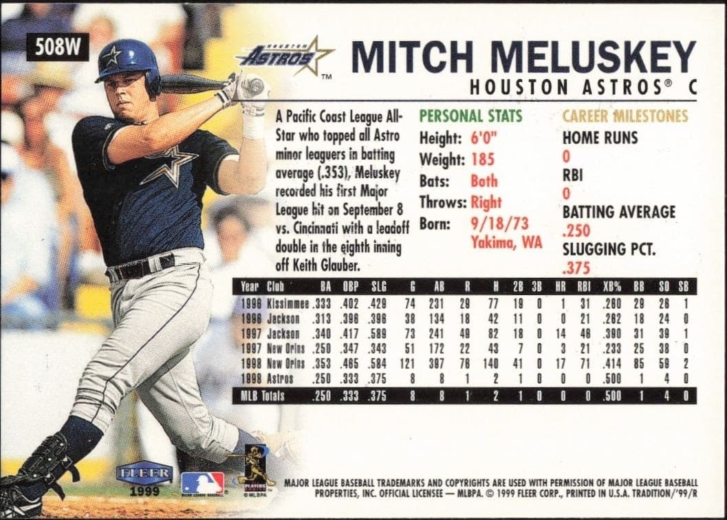 Mitch Meluskey - Back