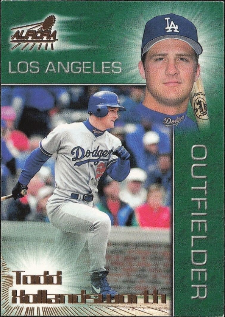 1998 Pacific Aurora Todd Hollandsworth #143 trading card