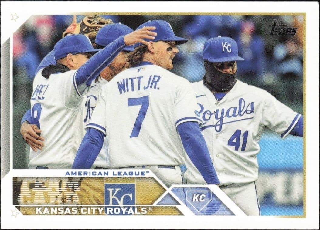 2023 Topps Series 1 Kansas City Royals #134 trading card