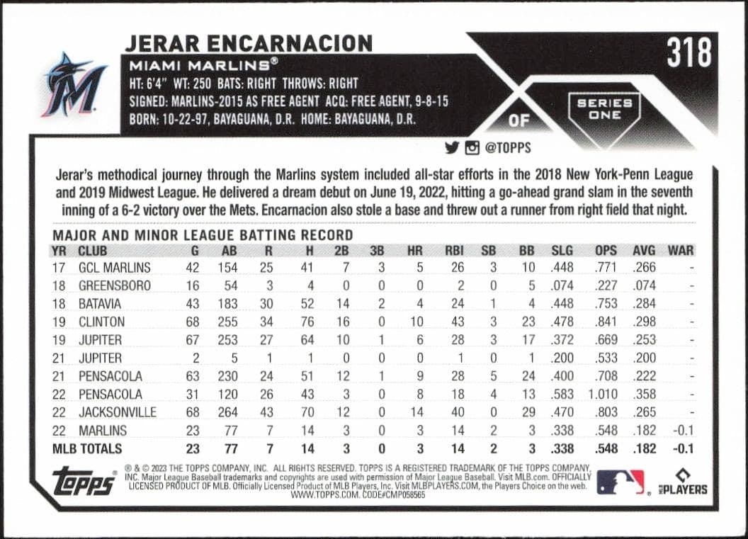 Jerar Encarnacion - Back