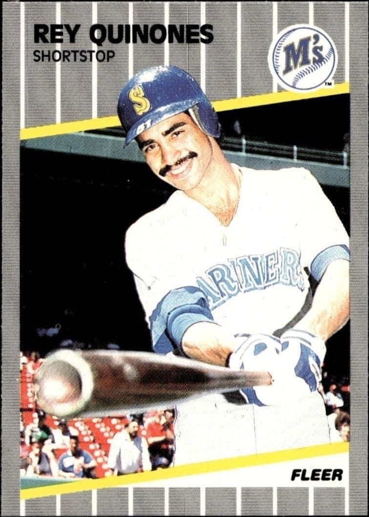 1989 Fleer Rey Quinones #556 trading card