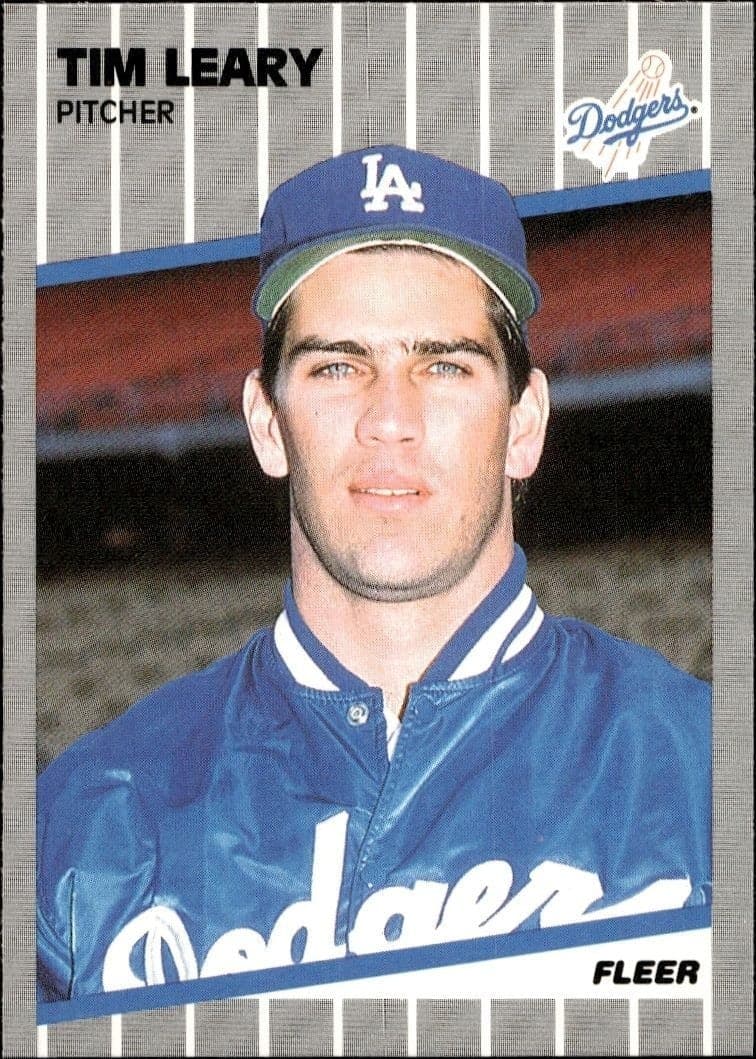 1989 Fleer Tim Leary #65 trading card