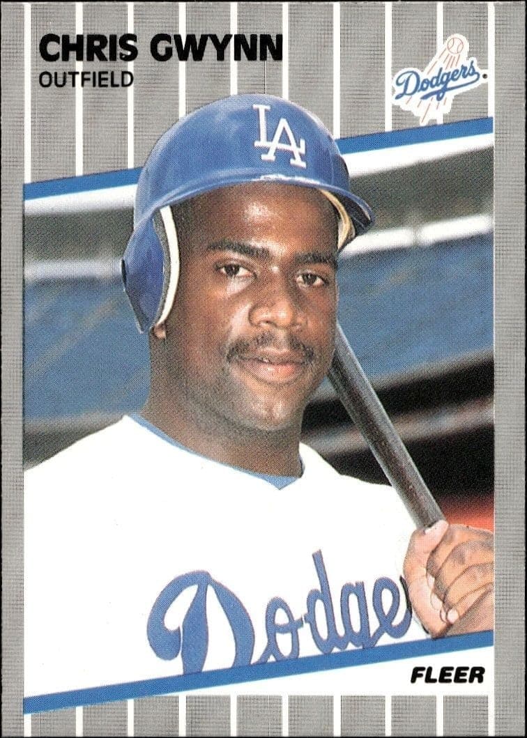 1989 Fleer Chris Gwynn #59 trading card