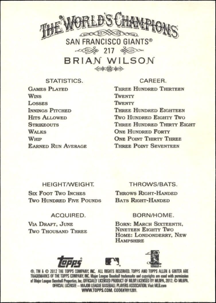 Brian Wilson - Back