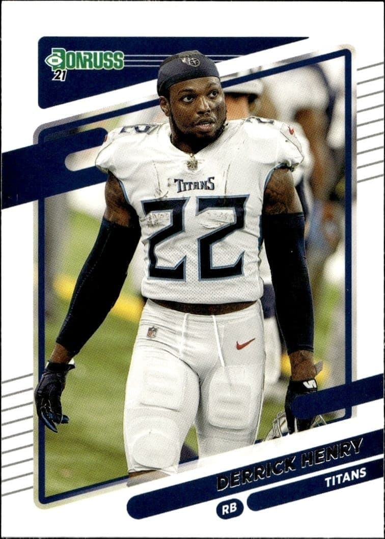 2021 Panini Donruss Derrick Henry #14 trading card