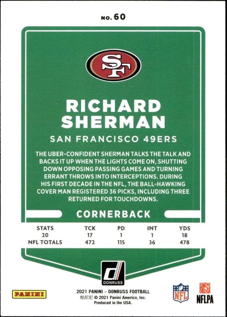 Richard Sherman - Back