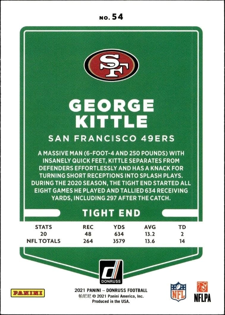 George Kittle - Back