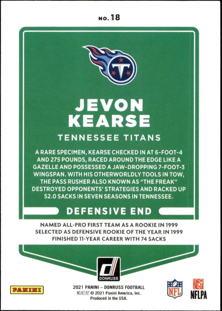 Jevon Kearse - Back