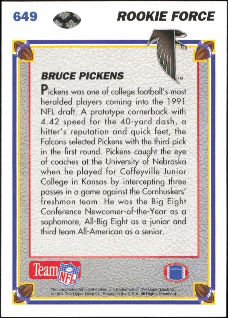 Bruce Pickens - Back