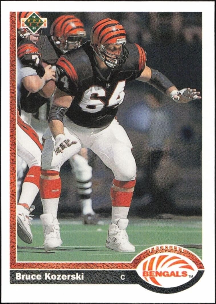 1991 Upper-Deck Bruce Kozerski #662 trading card