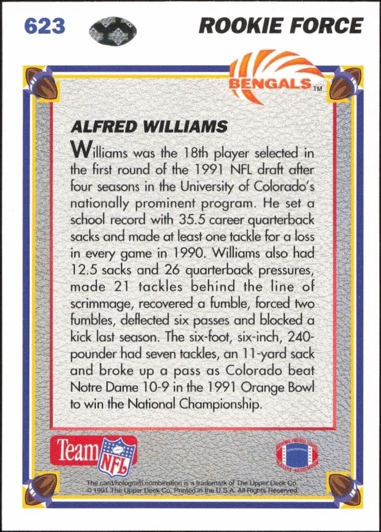 Alfred Williams - Back