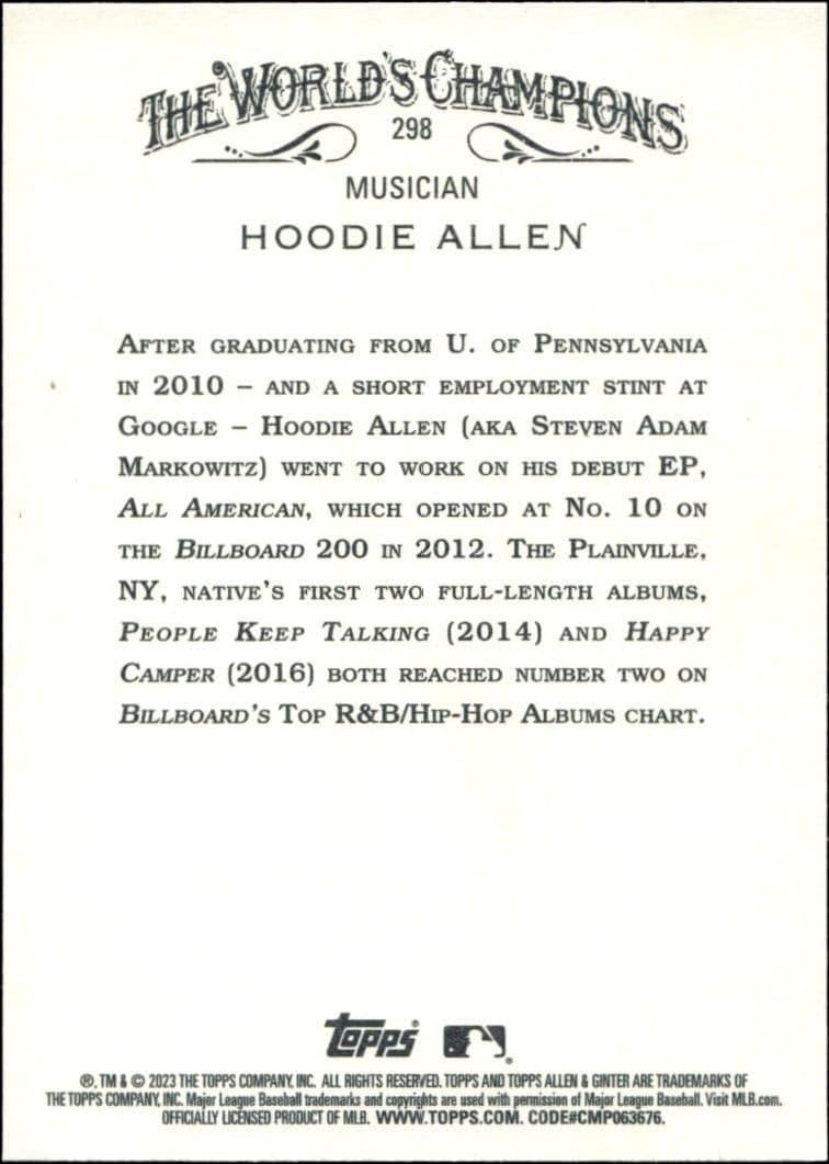 Hoodie Allen - Back