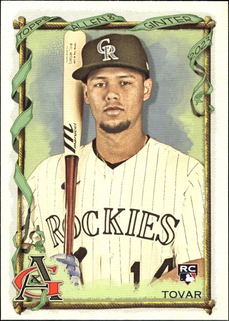 2023 Topps Allen & Ginter Ezequiel Tovar #88 trading card