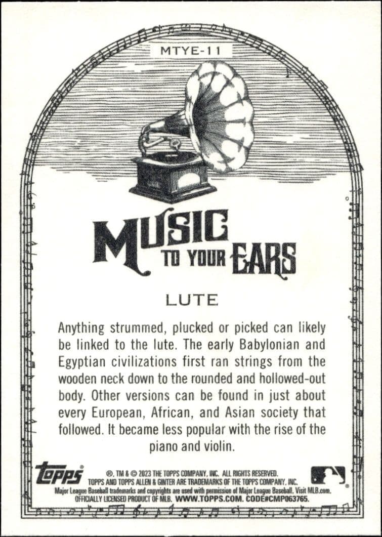 Lute - Back