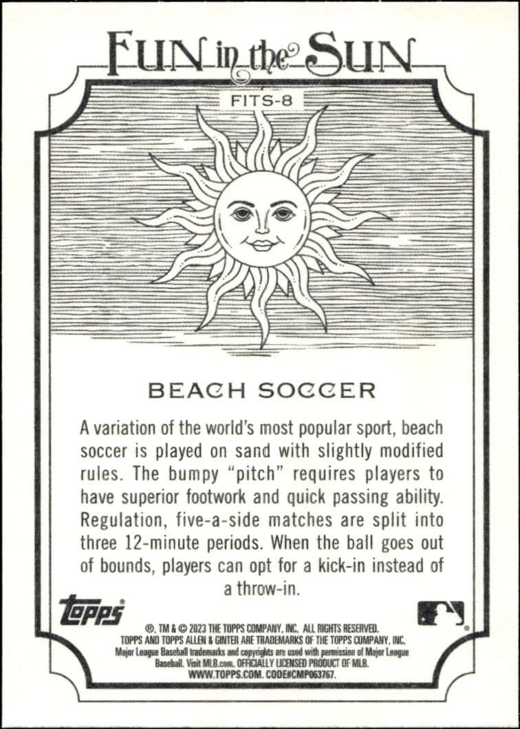 Beach Soccer - Back
