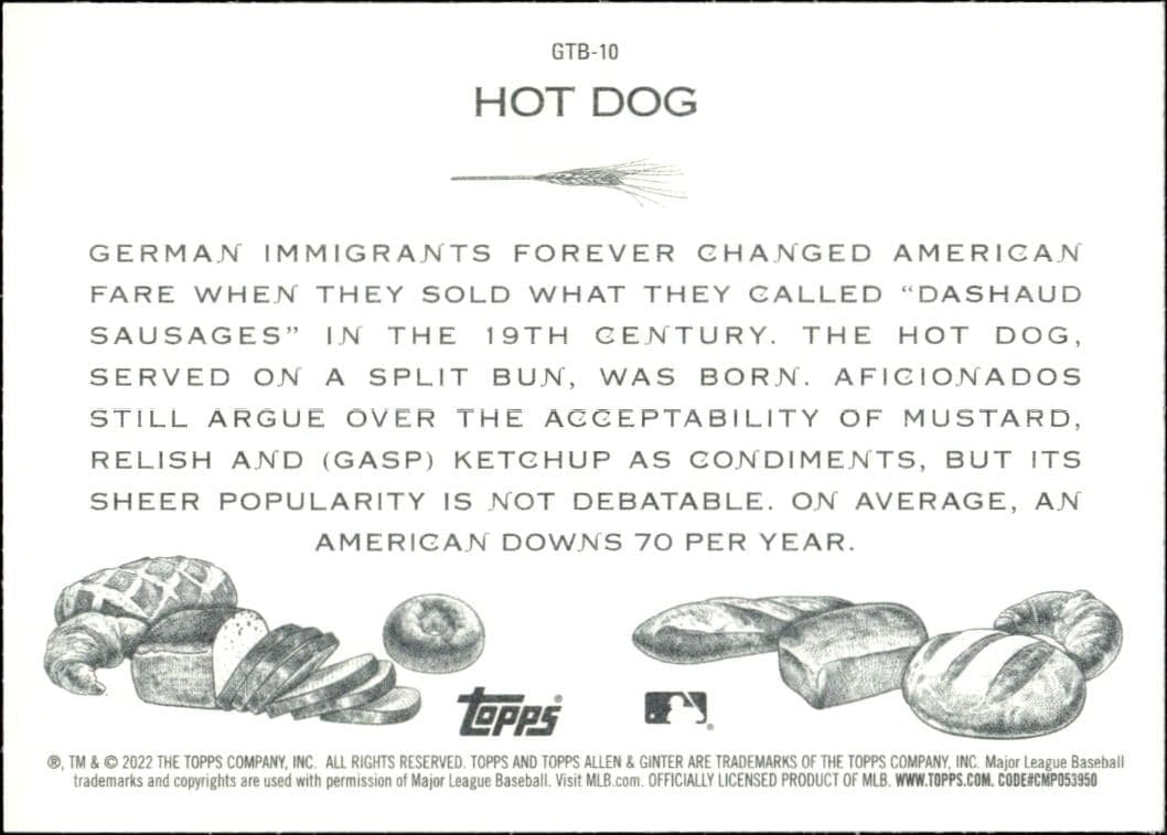 Hot Dog - Back