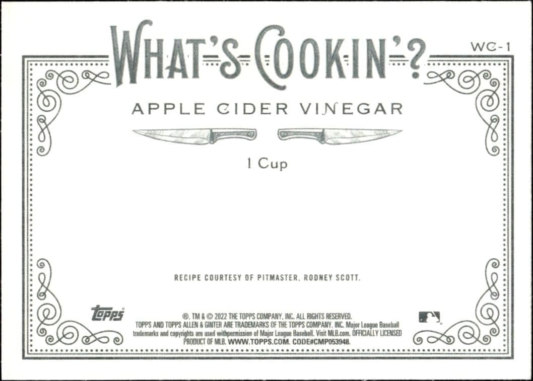 Apple Cider Vinegar - Back