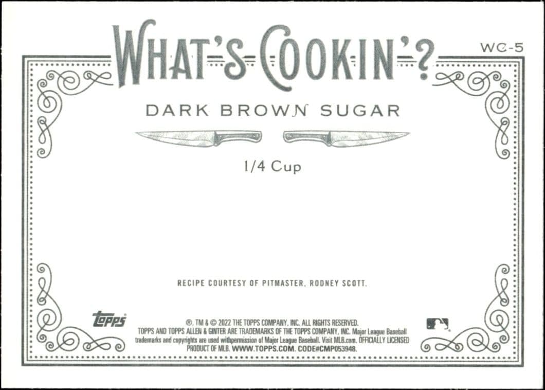 Dark Brown Sugar - Back