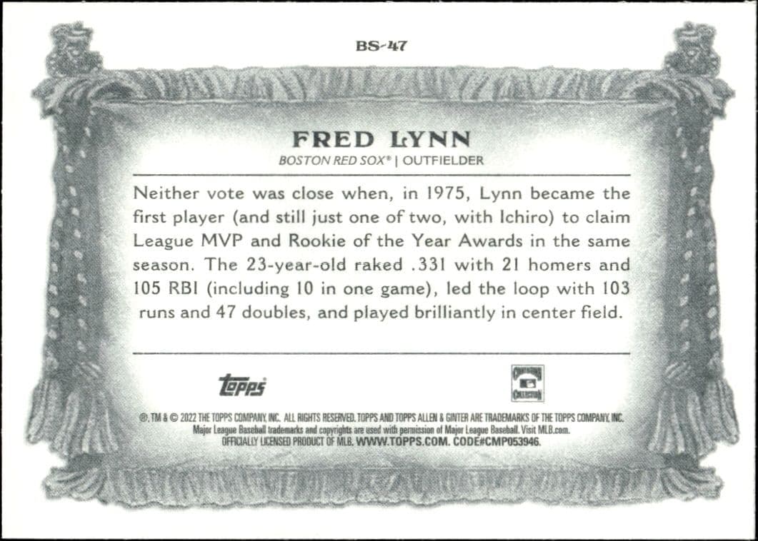 Fred Lynn - Back