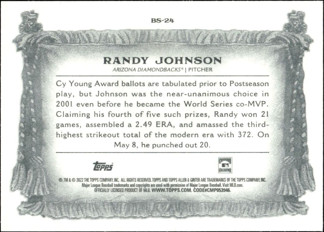 Randy Johnson - Back
