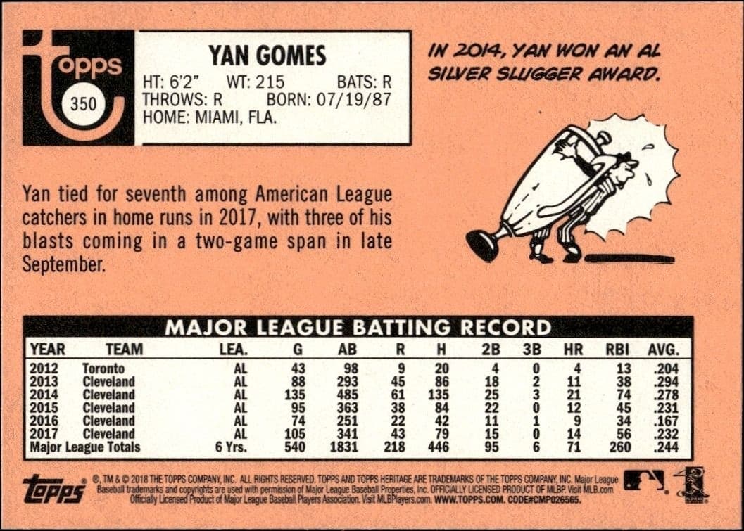 Yan Gomes - Back
