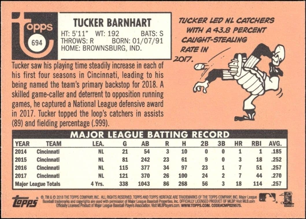 Tucker Barnhart - Back
