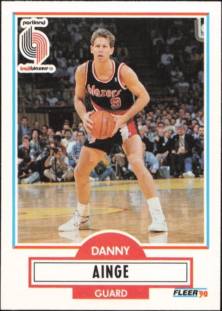 1990-91 Fleer Update Danny Ainge #U-79 trading card