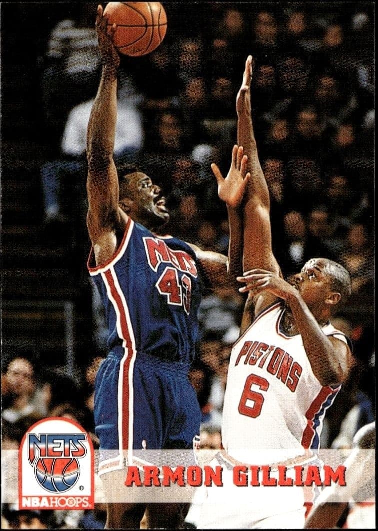 1993-94 Skybox NBA Hoops Series 2 Armon Gilliam #371 trading card