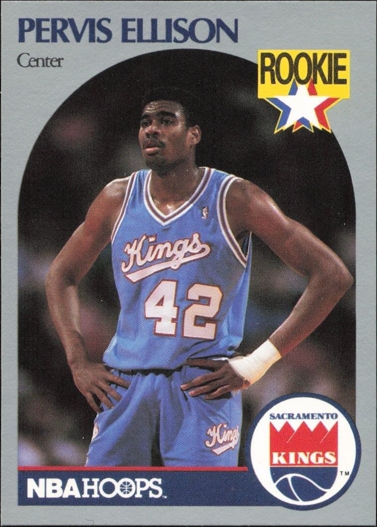 1990-91 Skybox NBA Hoops Series 1 Pervis Ellison #257 trading card