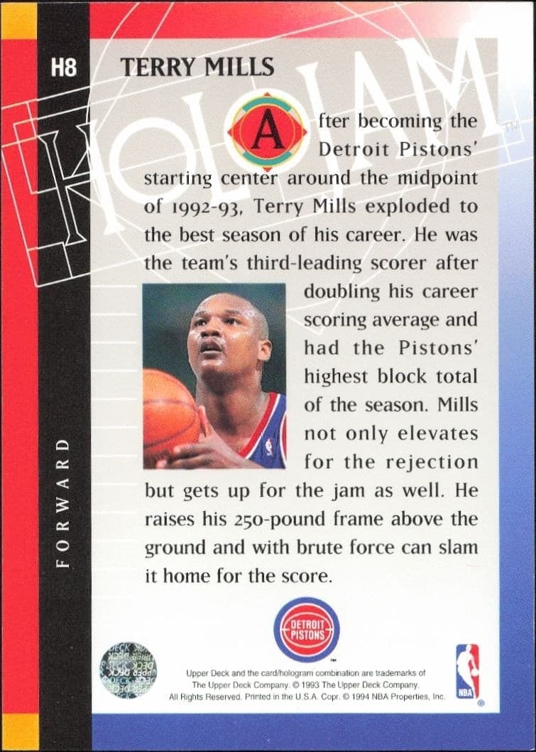 Terry Mills - Back